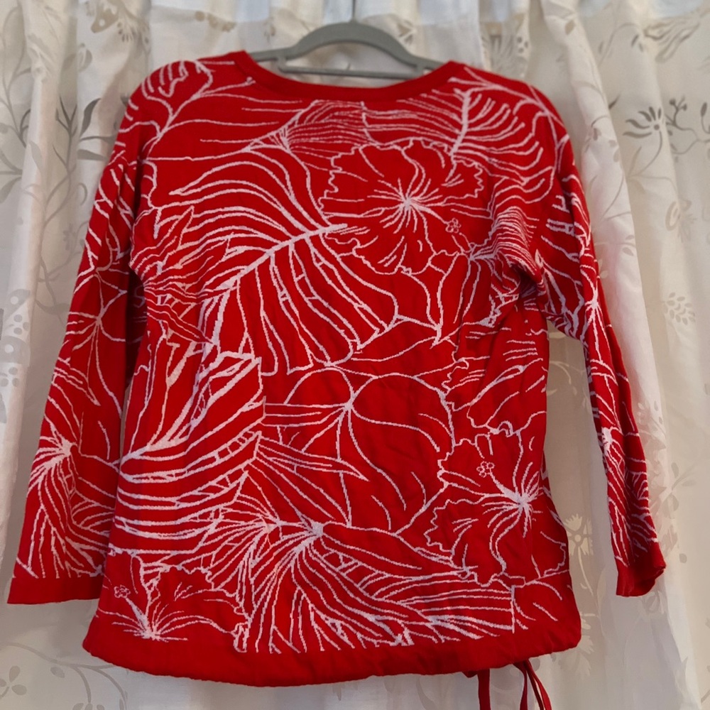 Tommy Bahama Cotton Jacquard Sweater Small Pre-Loved - Picture 5 of 15